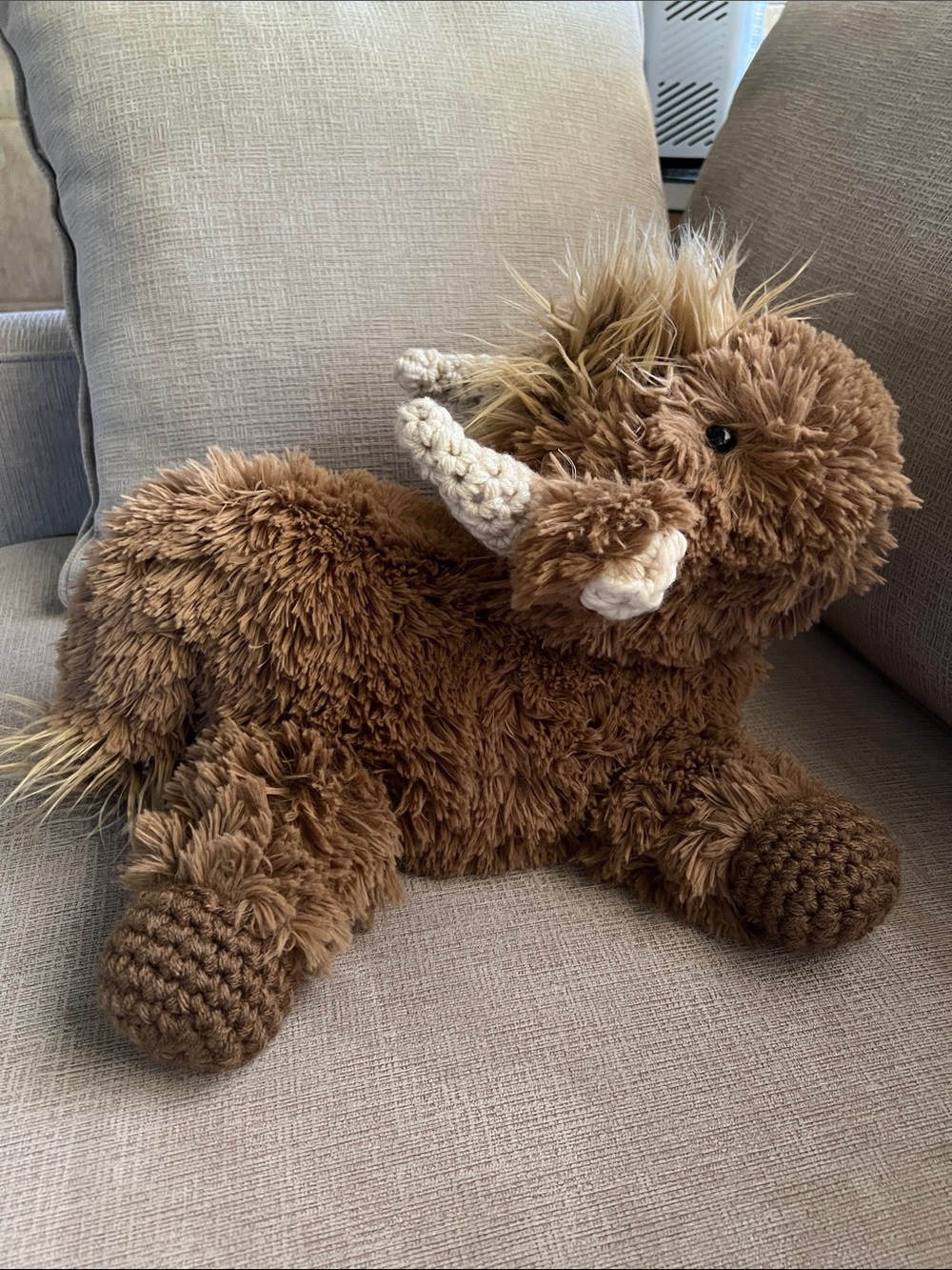 Claraloo Handmade in the USA Highland Decorative Cow